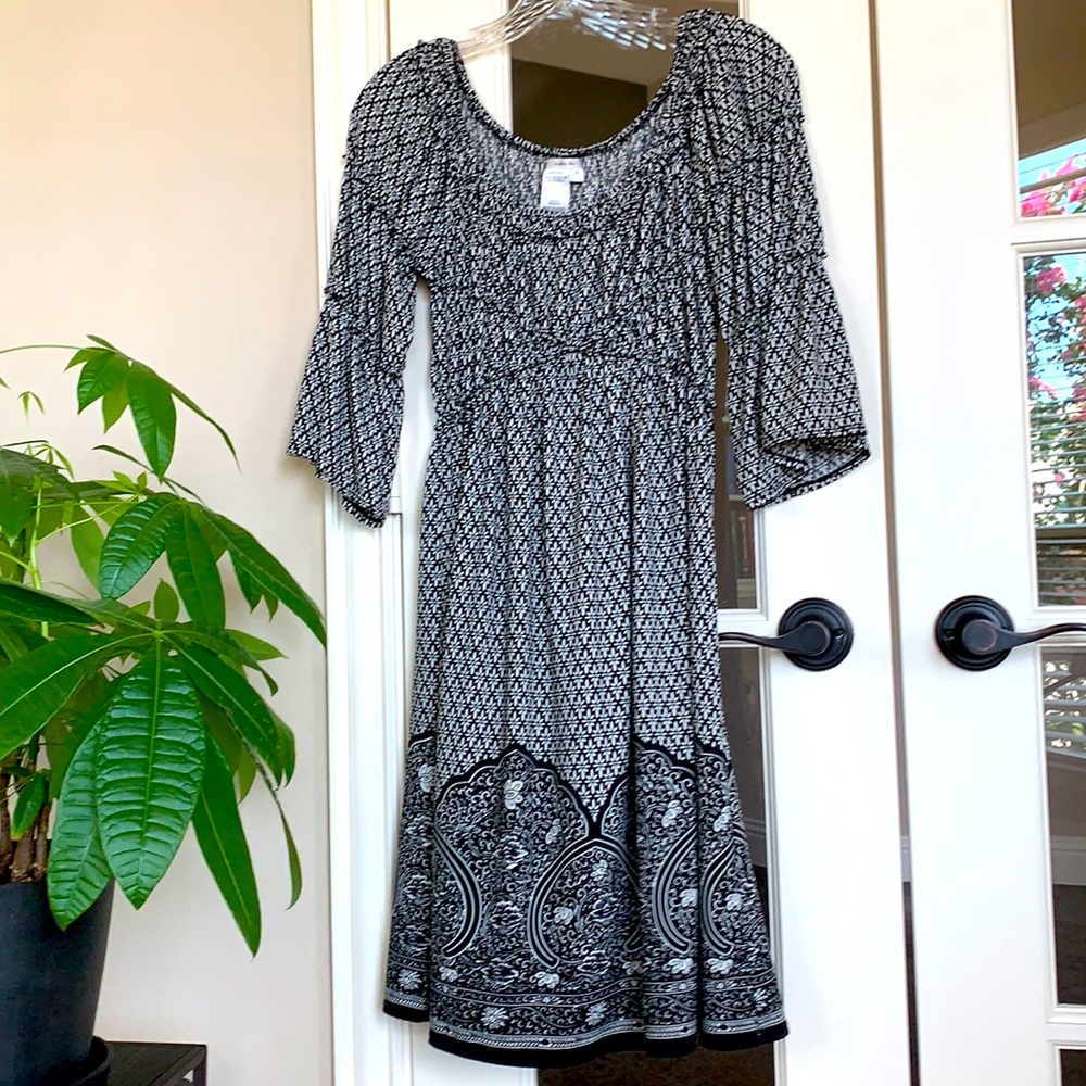 Sophie Max dress, Bell sleeves, Medium